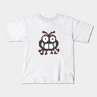 8-bit Gaming Bug bit me Kids T-Shirt